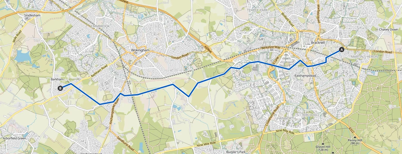 Brants bridge to home EMountainbikeTour Komoot